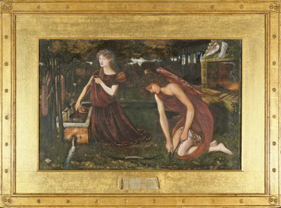 La fucina di Cupido da Edward Burne Jones